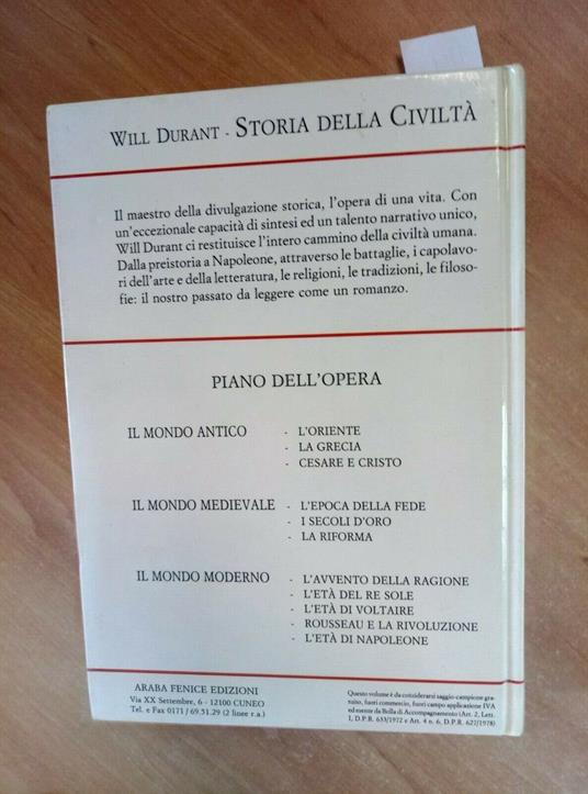 Storia Della Civiltà La Grecia Al Tempo Di Socrate Durant Libro 2 Tomo 2 - Will Durant - copertina