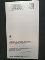 Pierre Laroque - Le Classi Sociali - Tangenti N12 - 1973 - D'Anna -