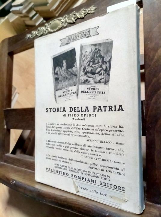 Il Condottiero Vita Eroica Di Bartolomeo Colleoni - Operti 1941 Bompiani - Piero Operti - copertina