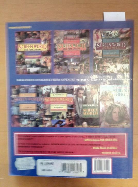 Screen World 1999 Film Annual - John Willis - Volume 50 Expanded Format - John Willis - copertina