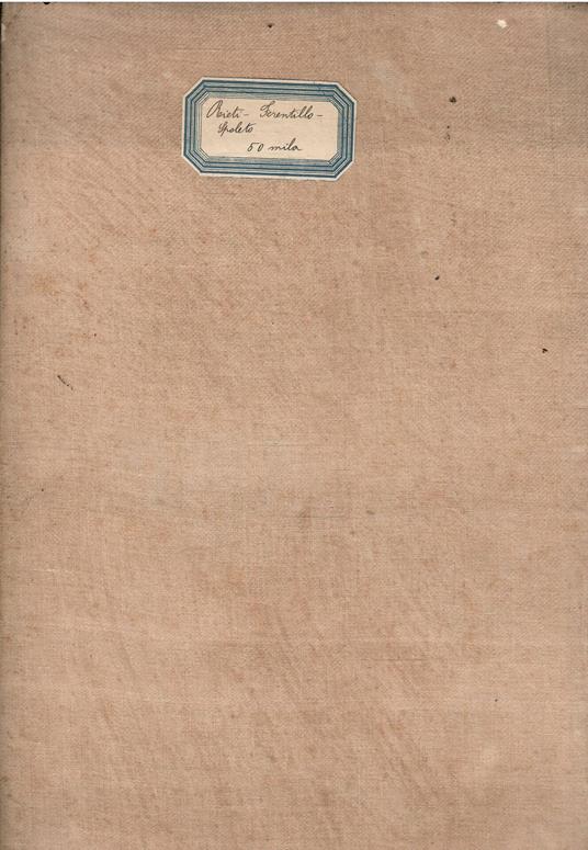 Carta Topografica D'Italia Barletta Minervino Spinazzola - copertina