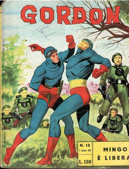 Gordon N. 12 - Mingo è Libera! - copertina