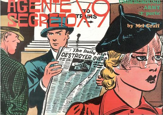 Agente Segreto X 9 - Underground Army (2^ Parte) - copertina
