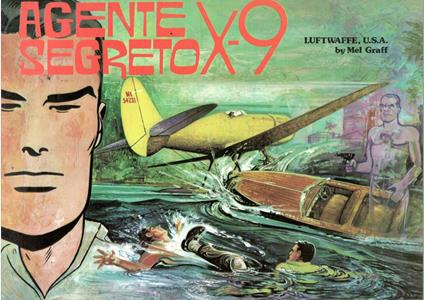 Agente Segreto X 9 - Luftwaffe, U.S.A - copertina