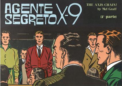 Agente Segreto X 9 - The Axis Chain! (1^ Parte) - copertina