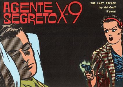 Agente Segreto X 9 - The Last Escape (3^ Parte) - copertina
