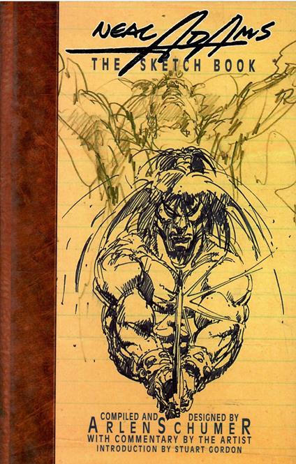 Neal Adams The Sketch Book - copertina
