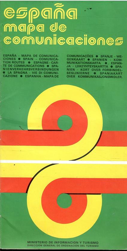 Espana Mapa De Comunicaciones - copertina