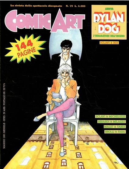 Comic Art La Rivista Dello Spettacolo Disegnato N. 79 - copertina