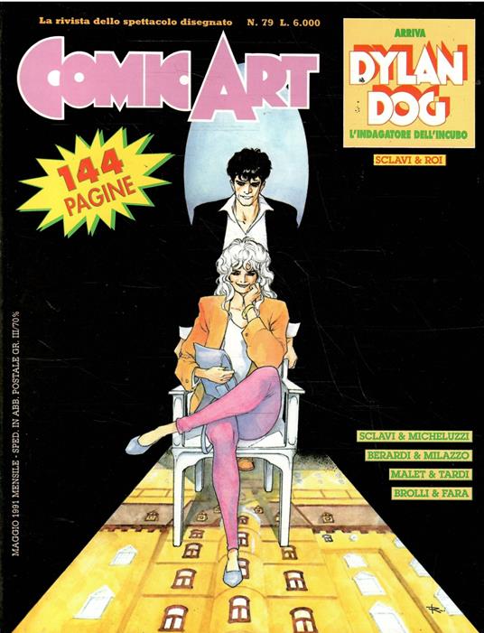 Comic Art La Rivista Dello Spettacolo Disegnato N. 79 - copertina