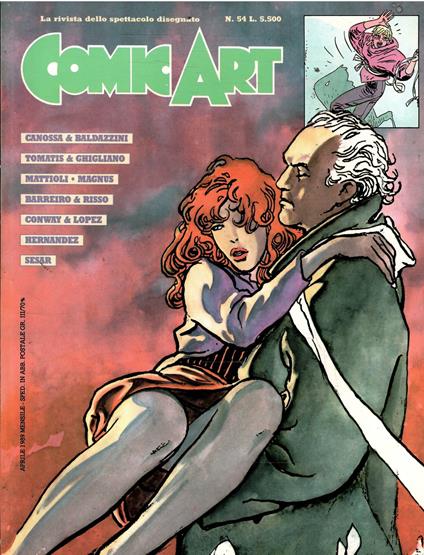 Comic Art La Rivista Dello Spettacolo Disegnato N. 54 - copertina
