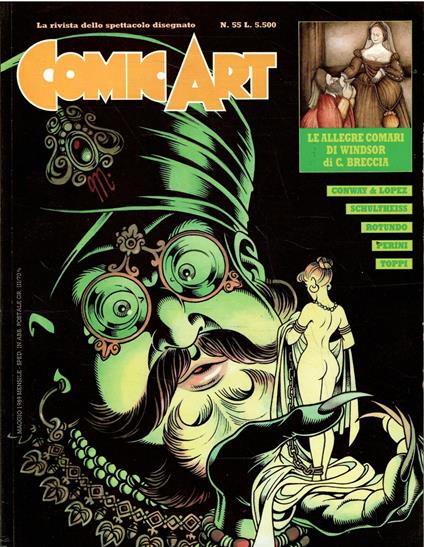 Comic Art La Rivista Dello Spettacolo Disegnato N. 55 - copertina