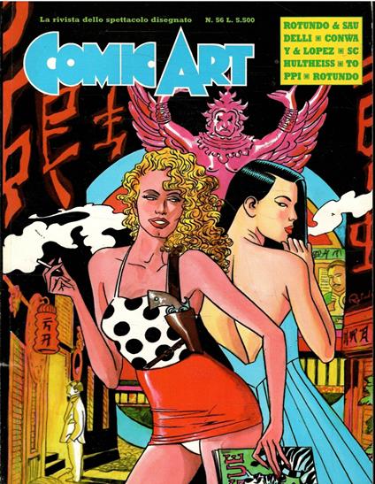 Comic Art La Rivista Dello Spettacolo Disegnato N. 56 - copertina
