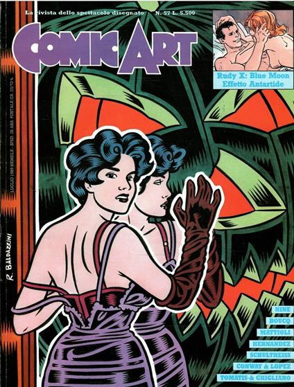Comic Art La Rivista Dello Spettacolo Disegnato N. 57 - copertina