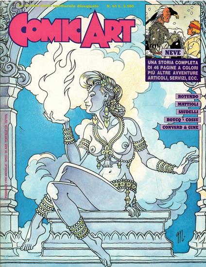 Comic Art La Rivista Dello Spettacolo Disegnato N. 64 - copertina