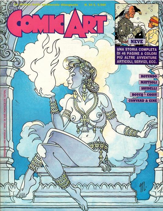 Comic Art La Rivista Dello Spettacolo Disegnato N. 64 - copertina