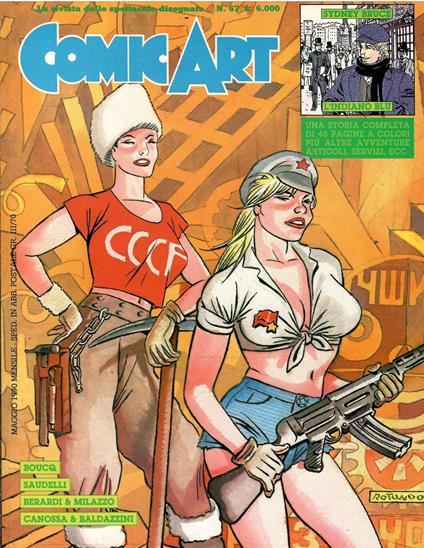 Comic Art La Rivista Dello Spettacolo Disegnato N. 67 - copertina