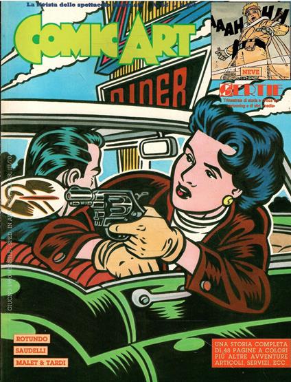 Comic Art La Rivista Dello Spettacolo Disegnato N. 68 - copertina