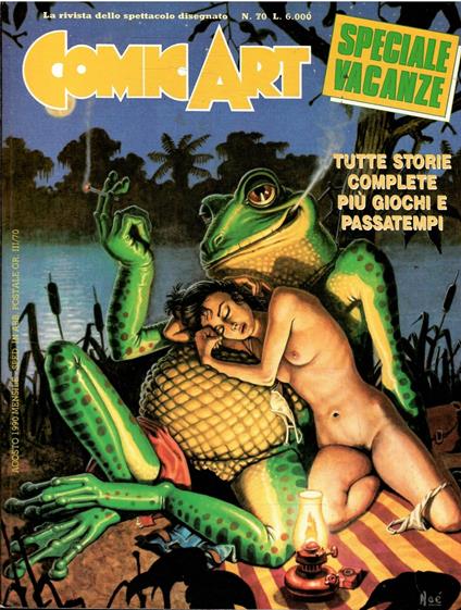 Comic Art La Rivista Dello Spettacolo Disegnato N. 70 - copertina