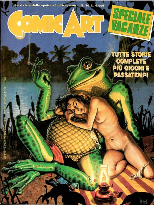 Comic Art La Rivista Dello Spettacolo Disegnato N. 70 - copertina