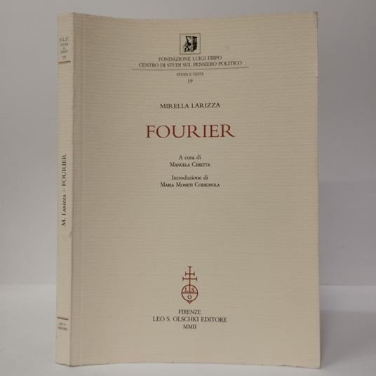 Fourier - Mirella Larizza Lolli - copertina