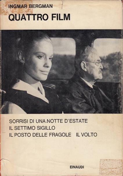 Quattro film. Sorrisi di una notte d’estate - Il settimo sigillo - Il posto delle fragole - Il volto - Ingmar Bergman - copertina