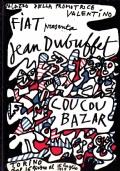 La Fiat invita all’incontro con Jean Dubuffet - Promotrice delle belle arti al Valentino - Ezio Gribaudo - copertina