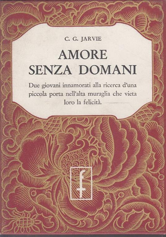 Amore senza domani - copertina