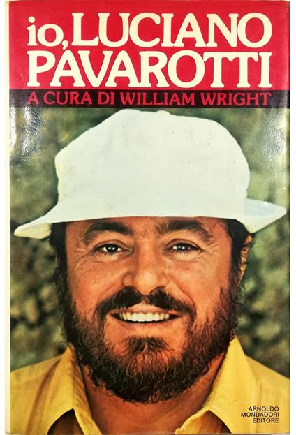 Io, Luciano Pavarotti - copertina