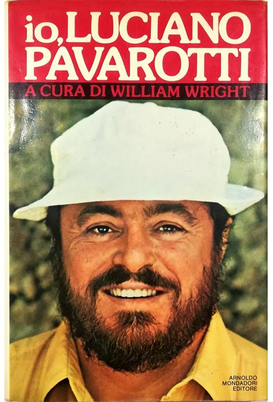 Io, Luciano Pavarotti - copertina