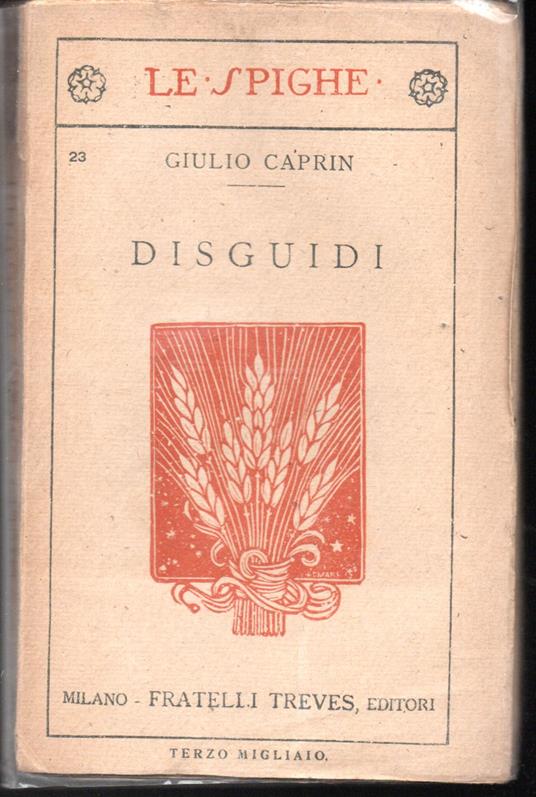 Disguidi Storie - Giulio Caprin - copertina