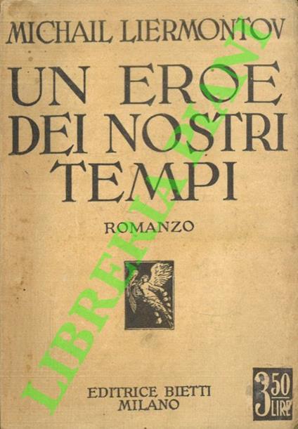 Un eroe dei nostri tempi. - copertina