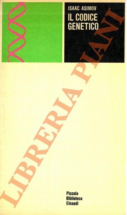 Il codice genetico - Isaac Asimov - copertina