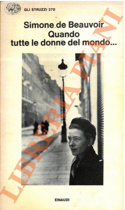 Quando tutte le donne del mondo - Simone de Beauvoir - copertina