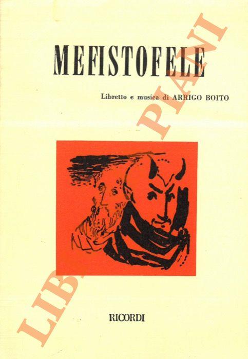 Mefistofele - Arrigo Boito - copertina