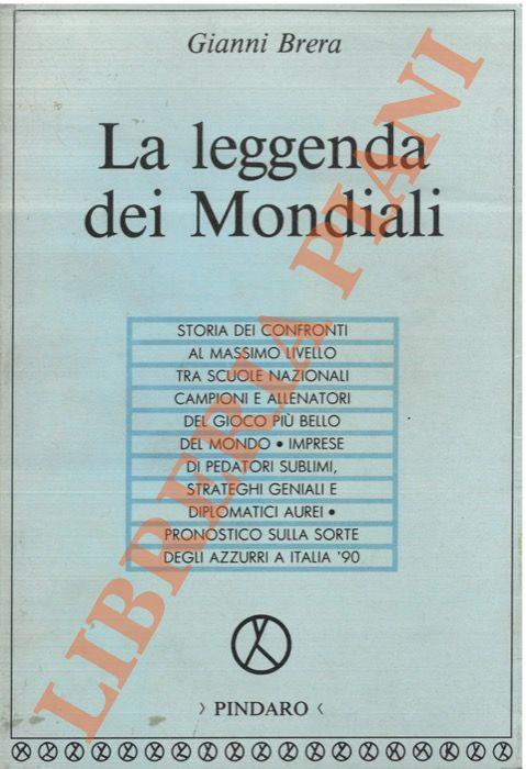 leggenda dei Mondiali - Gianni Brera - copertina