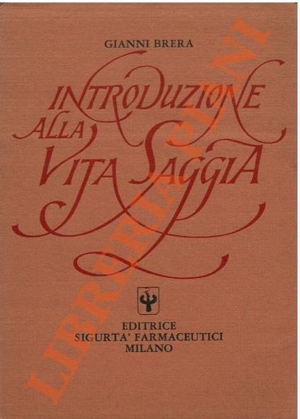 Introduzione alla vita saggia - Gianni Brera - copertina