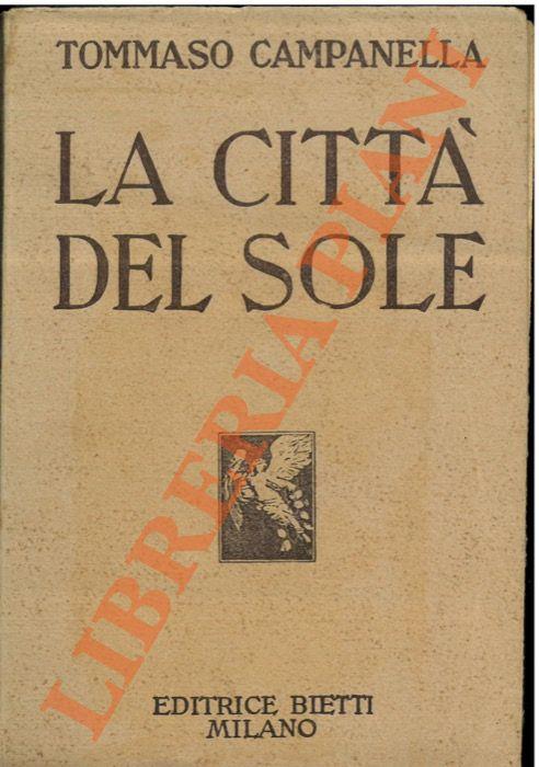 città del sole. - Tommaso Campanella - copertina