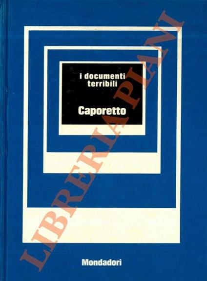 Caporetto - Mario Cervi - copertina