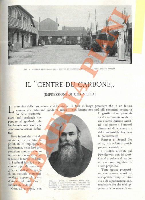 “Centre du Carbone” - S. De Capitani - copertina