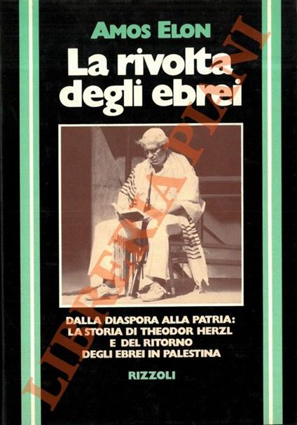 rivolta degli ebrei - Amos Elon - copertina