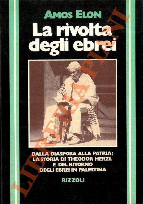 rivolta degli ebrei - Amos Elon - copertina