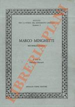 Marco Minghetti: bio-bibliografia.