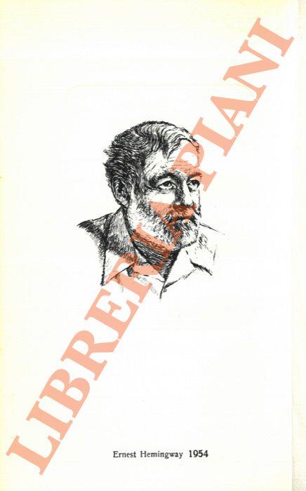 Scrittori del mondo. I Nobel. Ernest HEMINGWAY - Ernest Hemingway - copertina