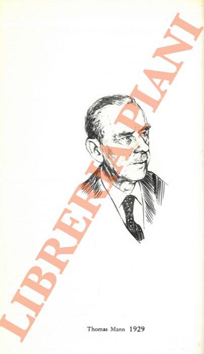 Scrittori del mondo. I Nobel. Thomas MANN - Thomas Mann - copertina