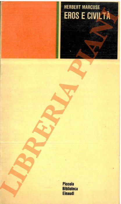 Eros e civiltà - Herbert Marcuse - copertina