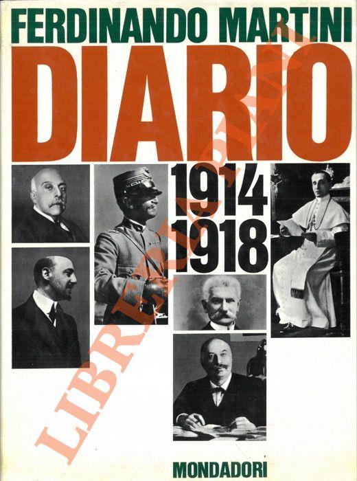 Diario. 1914-1918 - Ferdinando Martini - copertina