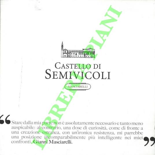 Castello di Semivicoli - Gino Masciarelli - copertina