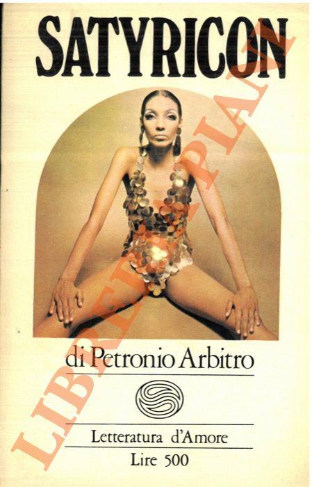 Satyricon - Arbitro Petronio - copertina