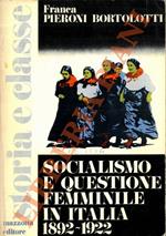 Socialismo e questione femminile in Italia. 1892-1922